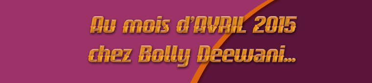Au mois d’avril… Au mois d’avril…